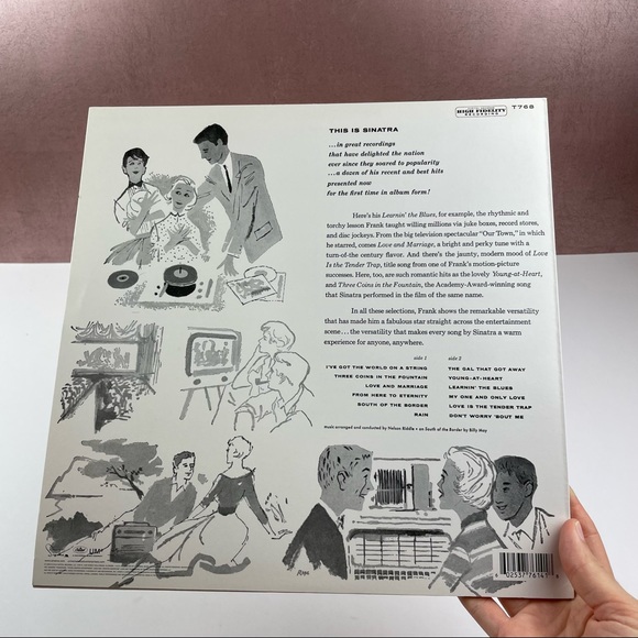 Frank Sinatra This Is Sinatra! Vinyl Music Record Jazz - Picture 4 of 5